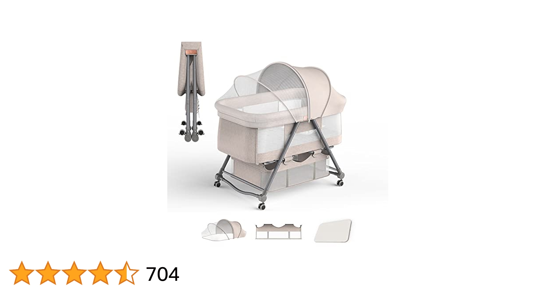 早い者勝ち！[ZOOBLY]ベビーベッド 添い寝ベッド 折りたたみ ベビーベッド zoobly」の人気商品一覧 | 安い商品を通販サイト